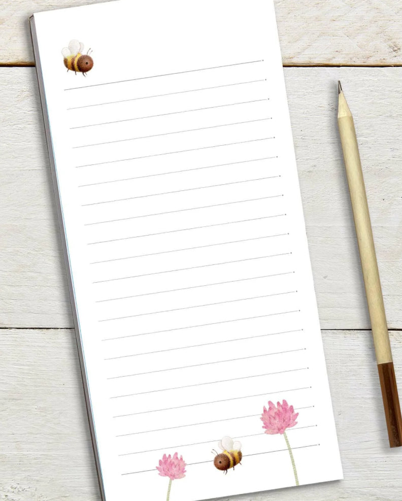 Bees Magnetic Notepad