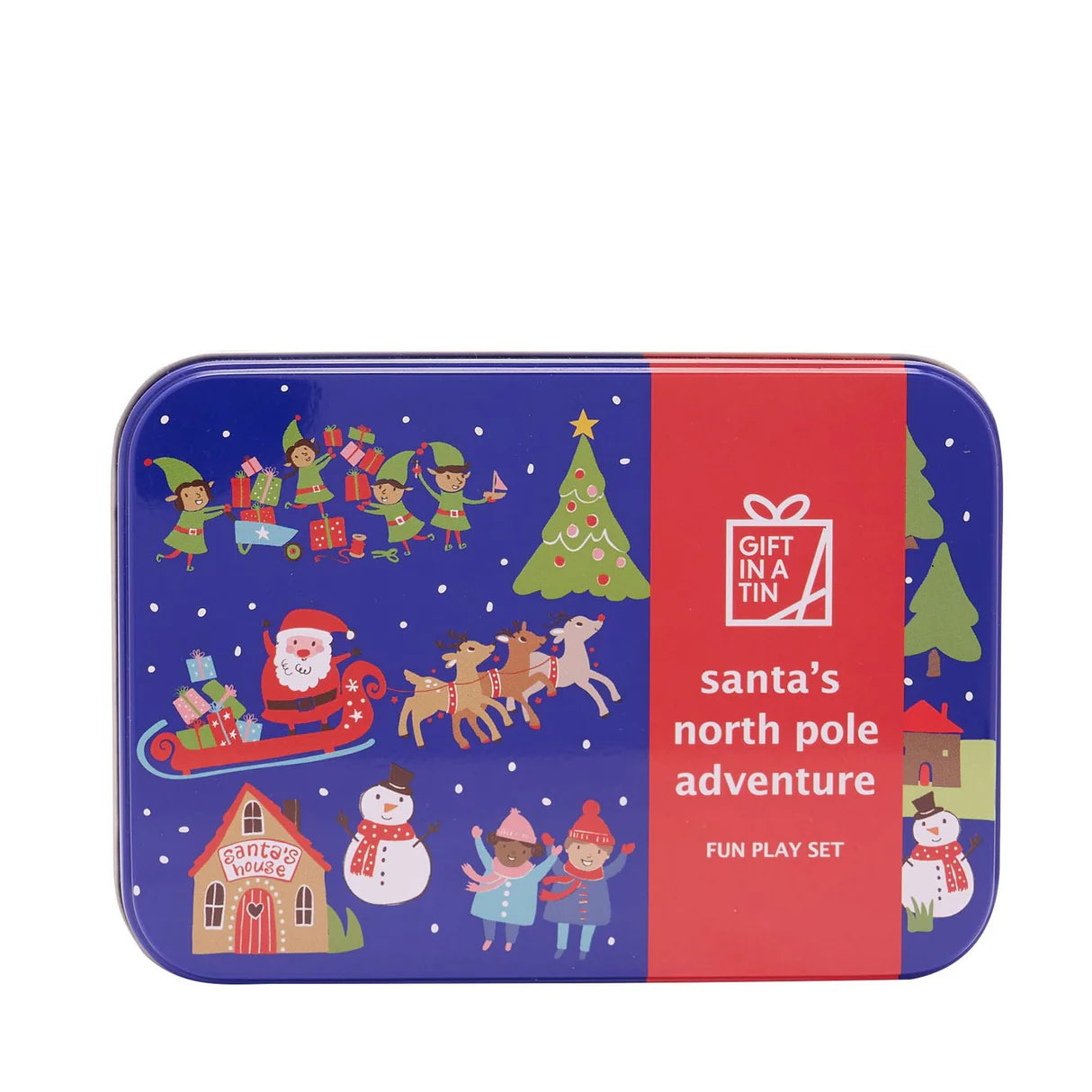 Santa's Adventure Gift in a Tin by Apples To Pears
