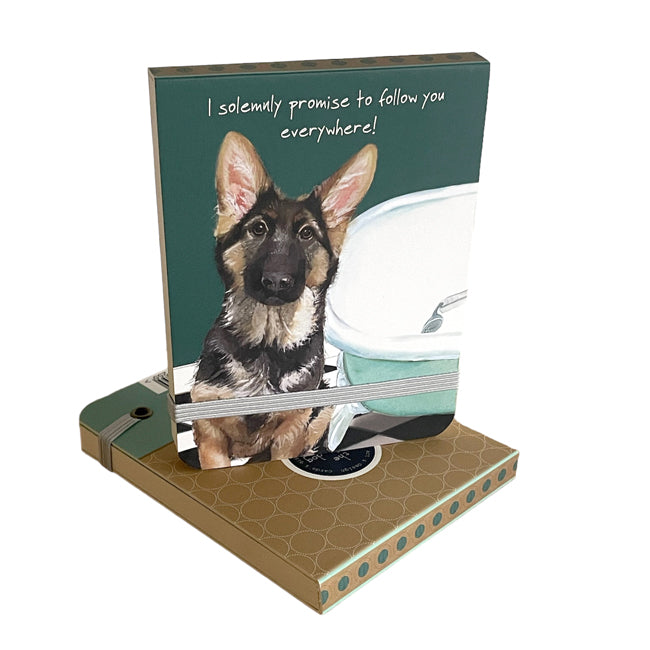 Notebook - German Shepherd Puppy