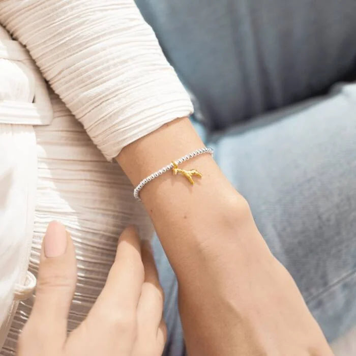 A Little ‘Giraffe’ Bracelet in Silver Plating