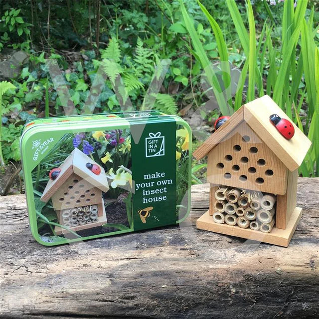 Make your Own Insect House Gift in a Tin by Apples To Pears