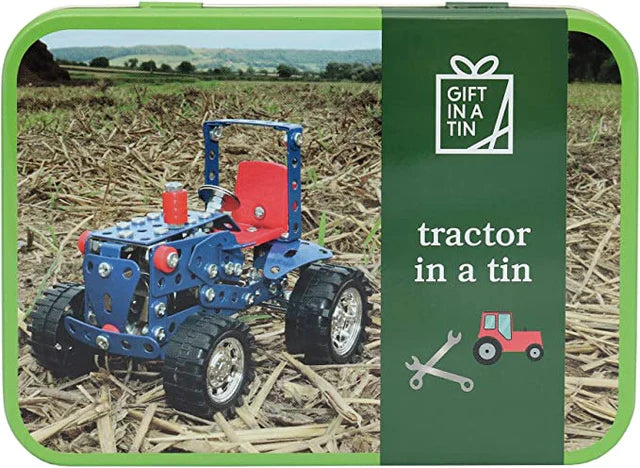 Tin Tractor Gift in any Tin by Apples To Pears