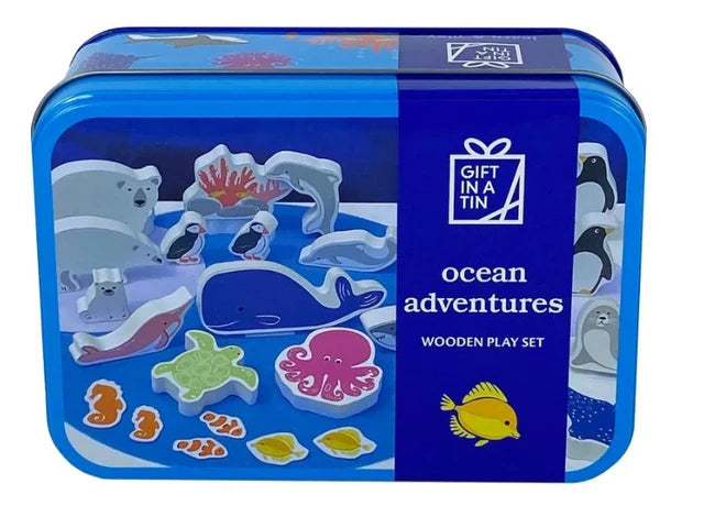 Ocean Adventures Gift in a Tin by Apples To Pears