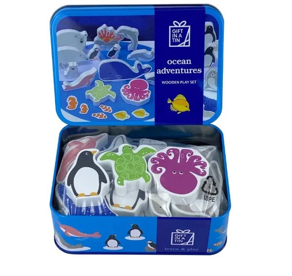 Ocean Adventures Gift in a Tin by Apples To Pears