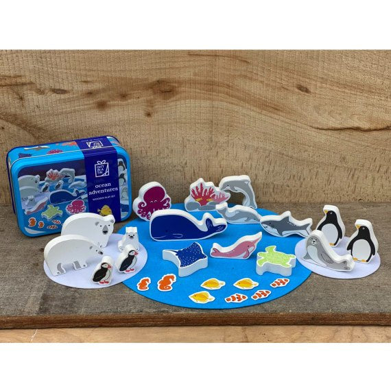 Ocean Adventures Gift in a Tin by Apples To Pears