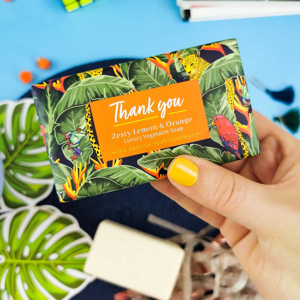 Zesty Lemon and Orange Thank You Soap
