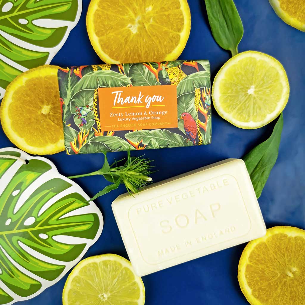 Zesty Lemon and Orange Thank You Soap