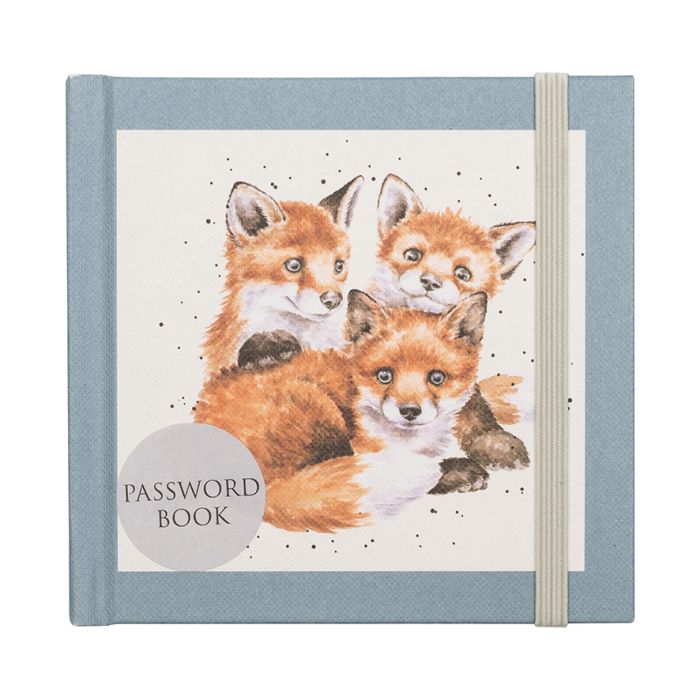 Snuggle as a Cub Fox Password Book by Wrendale Designs
