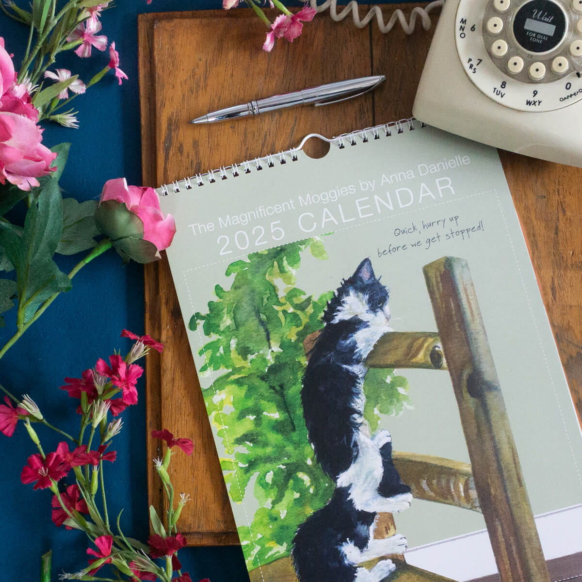 2025 Cat Calender Magnificent Moggies