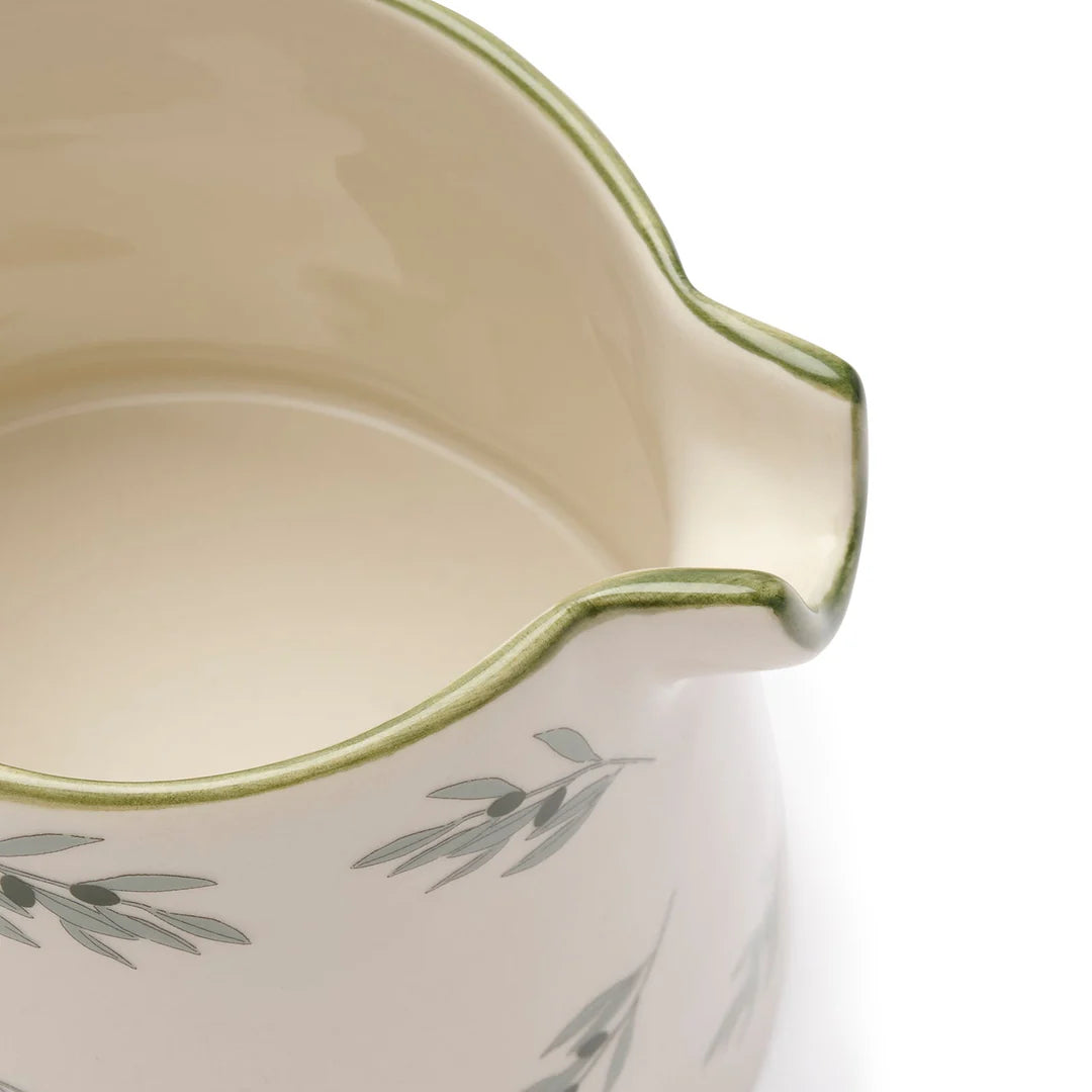 Olive Large Stoneware Jug