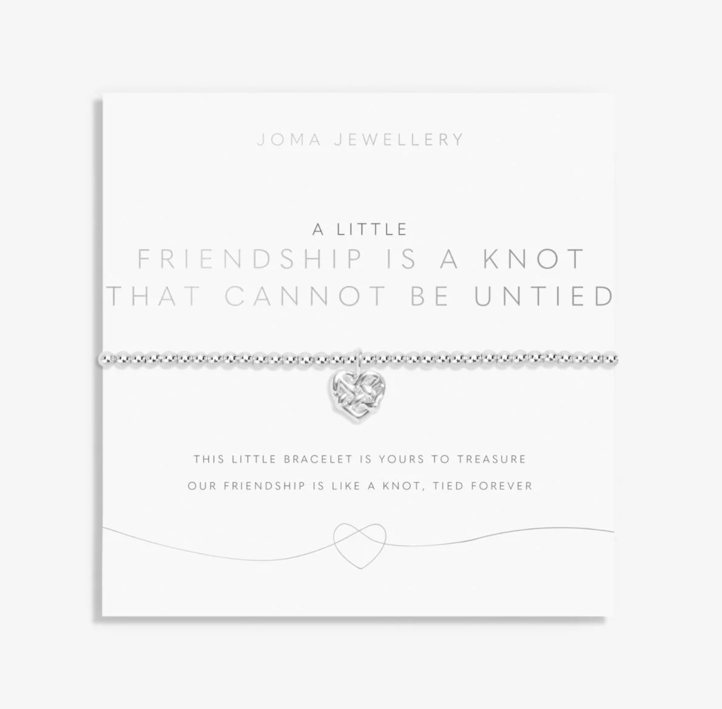 Joma A Little Friendship Is A Knot That Cannot Be Untied