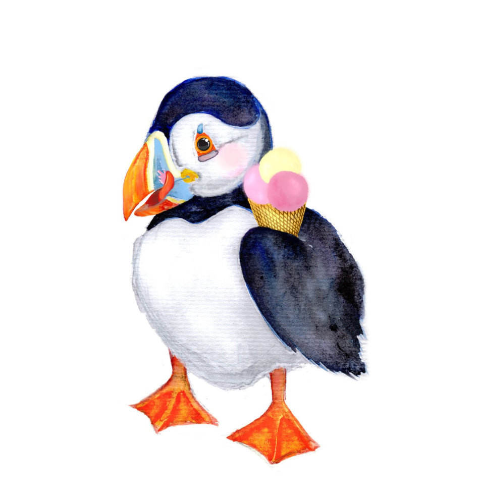 Puffin Delight Card