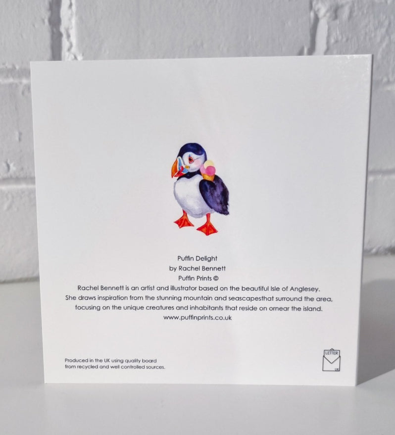 Puffin Delight Card