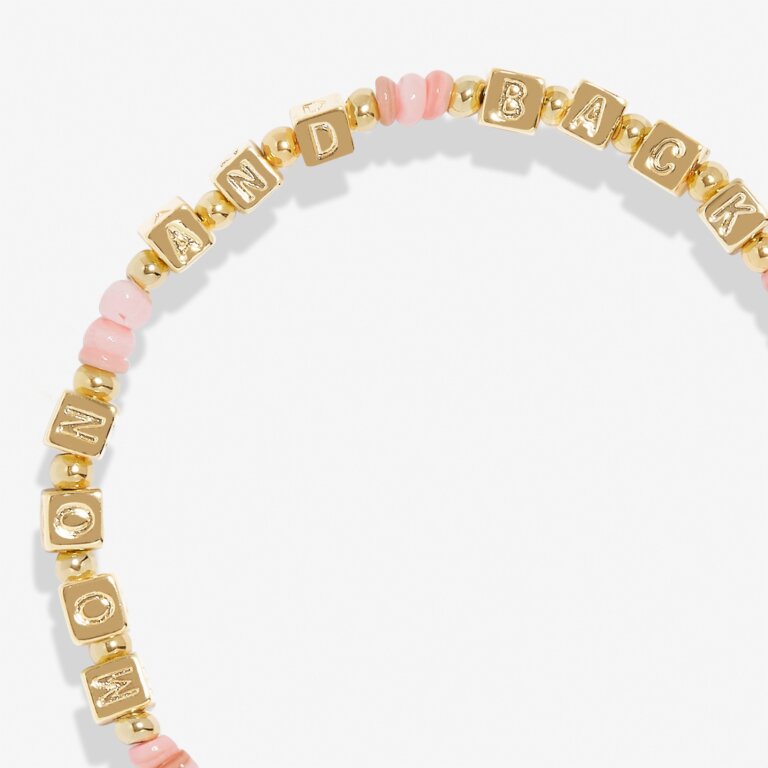 Joma Happy Little Moments 'Girl Power' Bracelet In Gold Plating