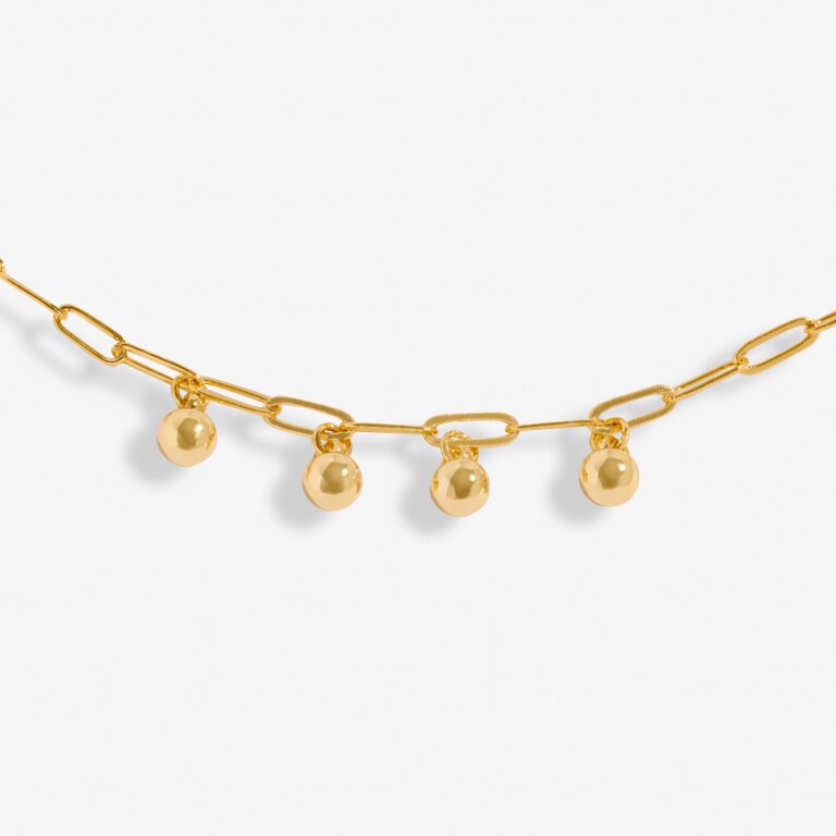 Joma Charms Anklet In Gold Plating
