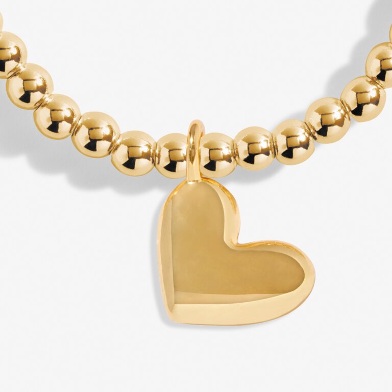 Joma A Little 'Heart Of Gold' Bracelet In Gold Plating