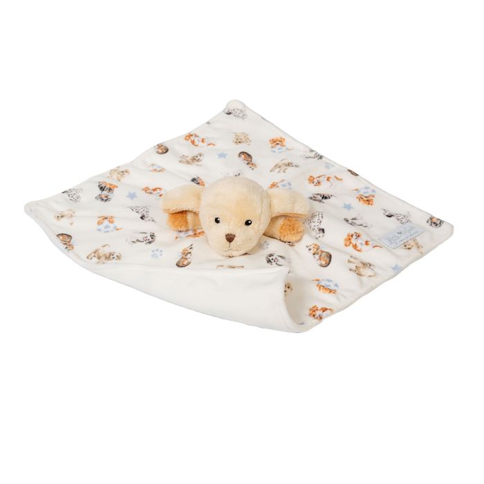 Wrendale ‘Little Paws’ Dog Plush Baby Comforter