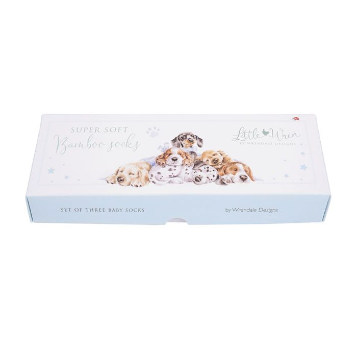 Little Paws Dog Baby Socks by Wrendale
