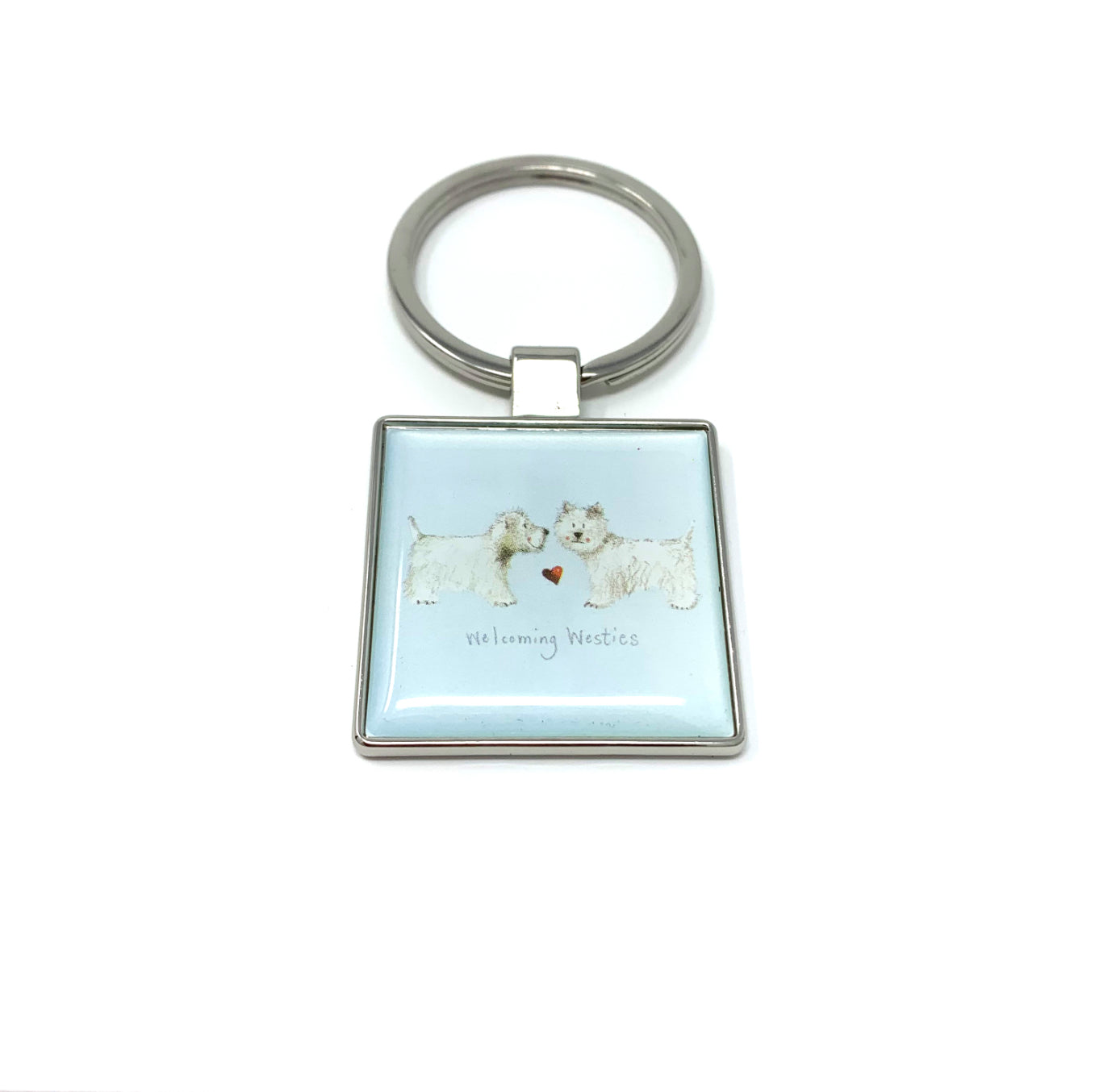 Welcoming Westies keyring