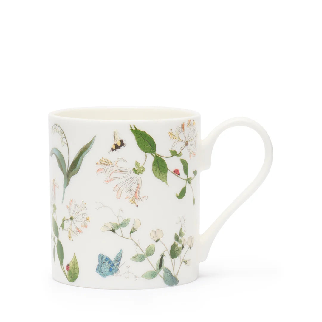 Wild Floral Fine Bone China Mug