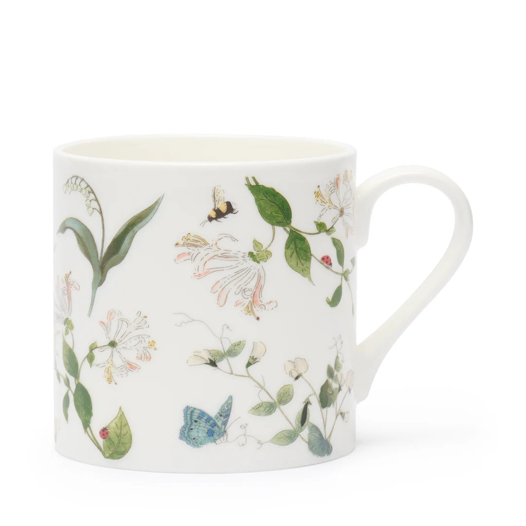 Wild Floral Fine Bone China Mug