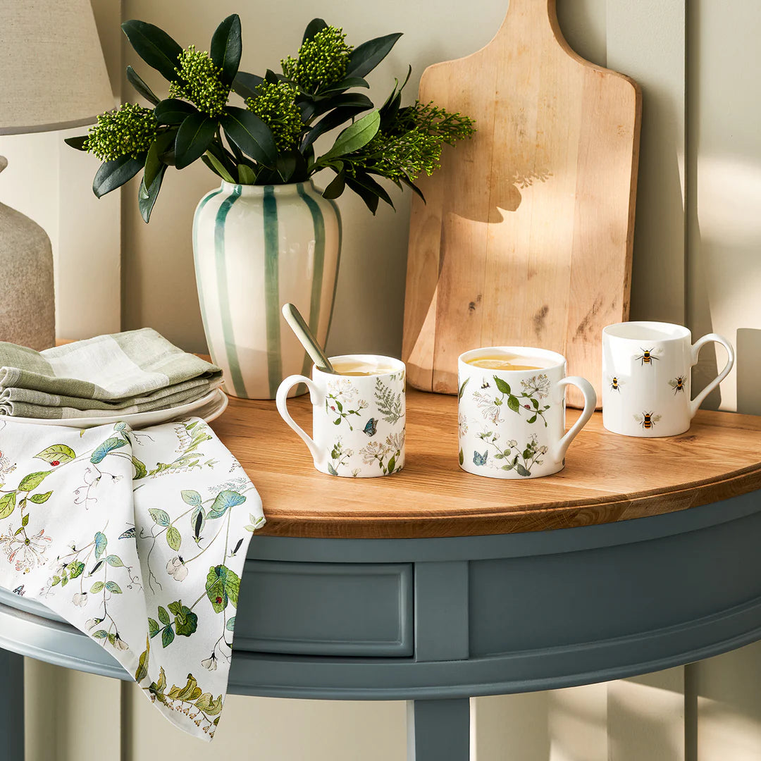 Wild Floral Fine Bone China Mug