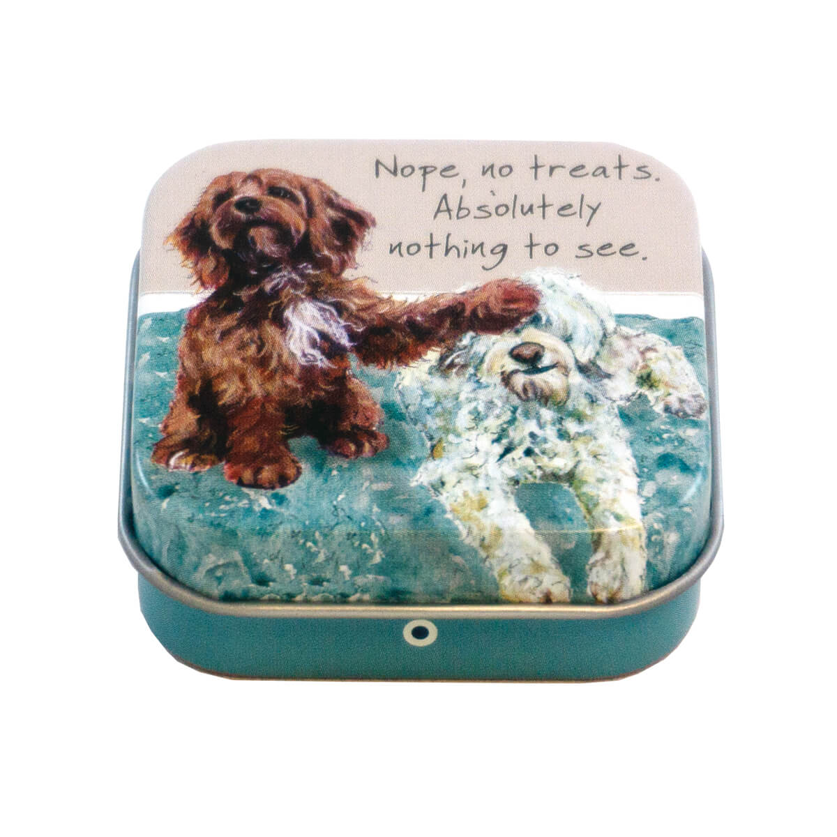 Mini Gift Tin - Cockapoos Absolutely Nothing to See