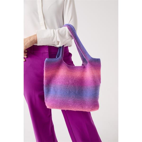 Pattern - Totally Crochet Tote in Jewelspun Ombre Aran 10848