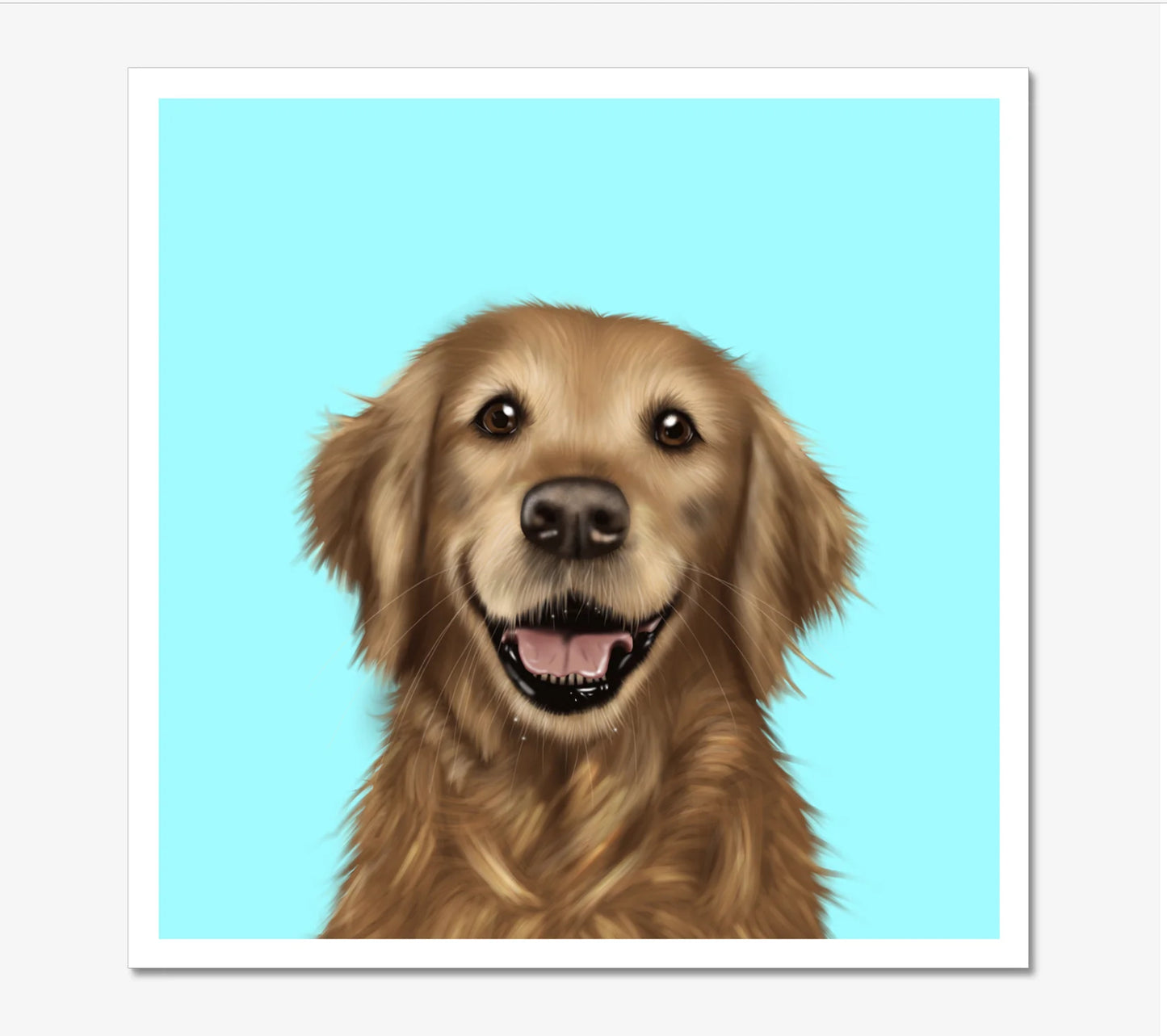 Golden Retriever - Art Print