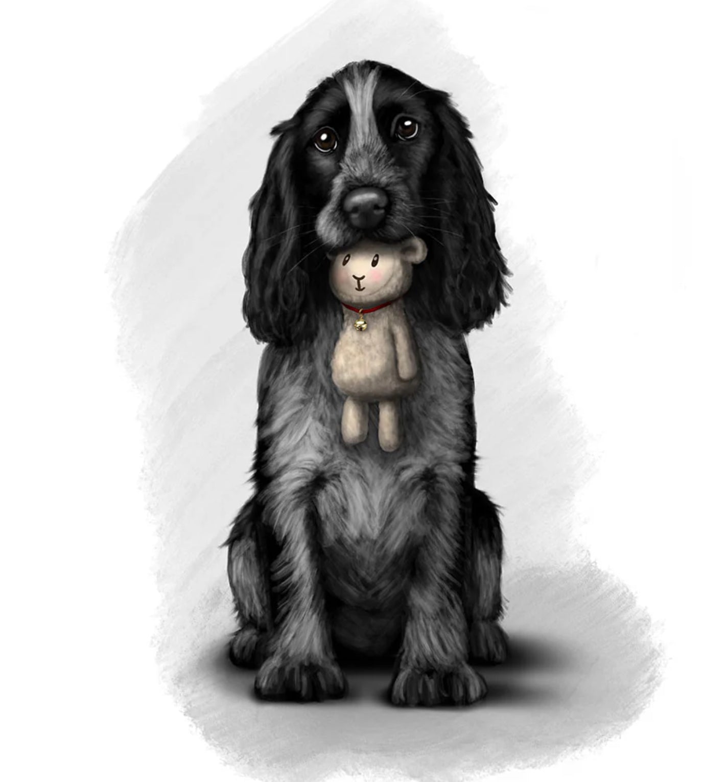 Blue Roan cocker Spaniel A4