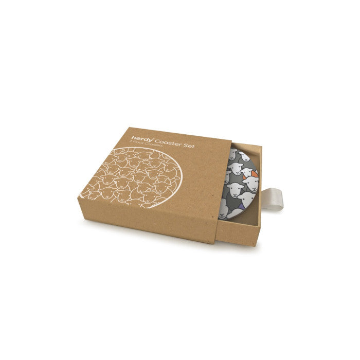 Herdy Flock Coaster - Set of 4