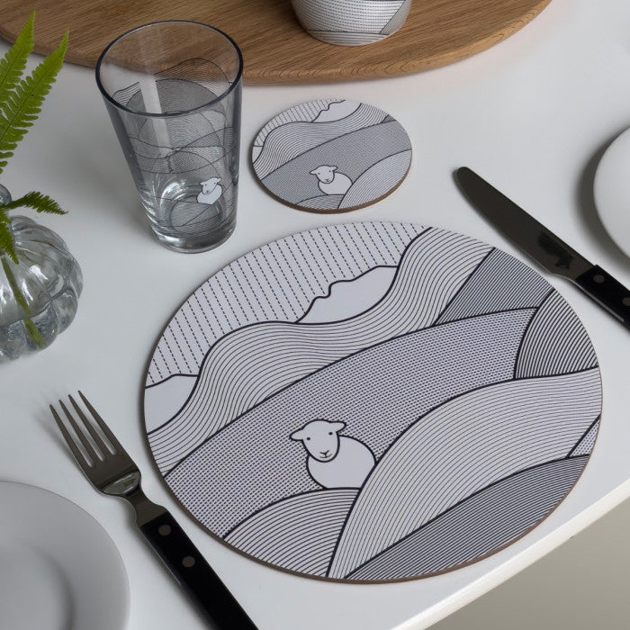 Herdy Line Coaster - Set of 4