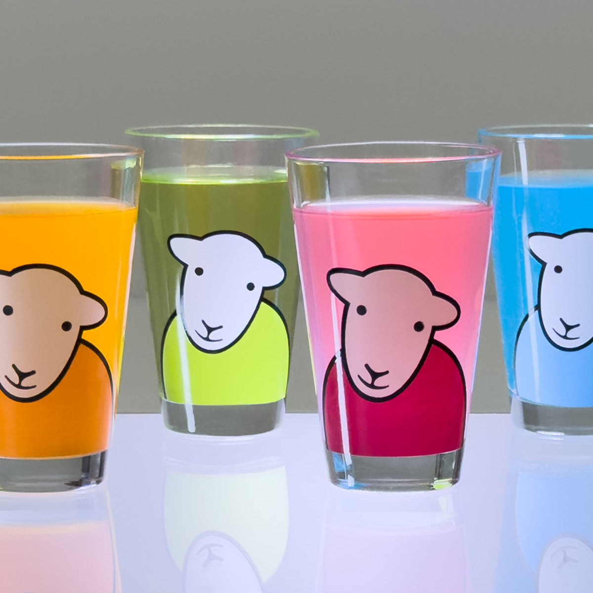 Herdy ‘Hello’ Tumbler Set of 6