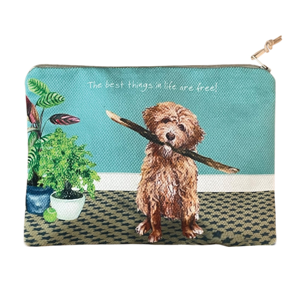 Zip Purse - Goldendoodle Best Things