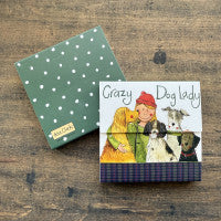 Crazy Dog Lady Magnetic Notepad