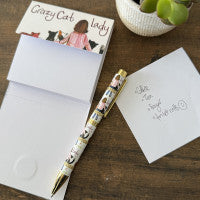 Crazy Cat Lady Magnetic Notepad