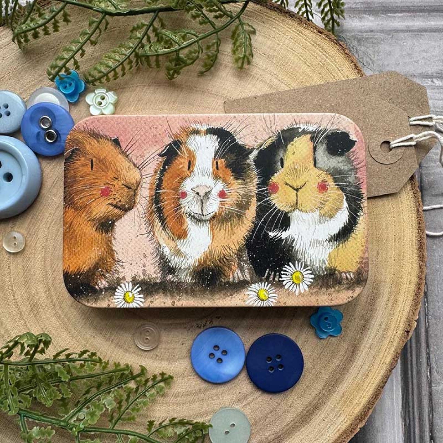 The Three Guineas Small Rectangle Tin