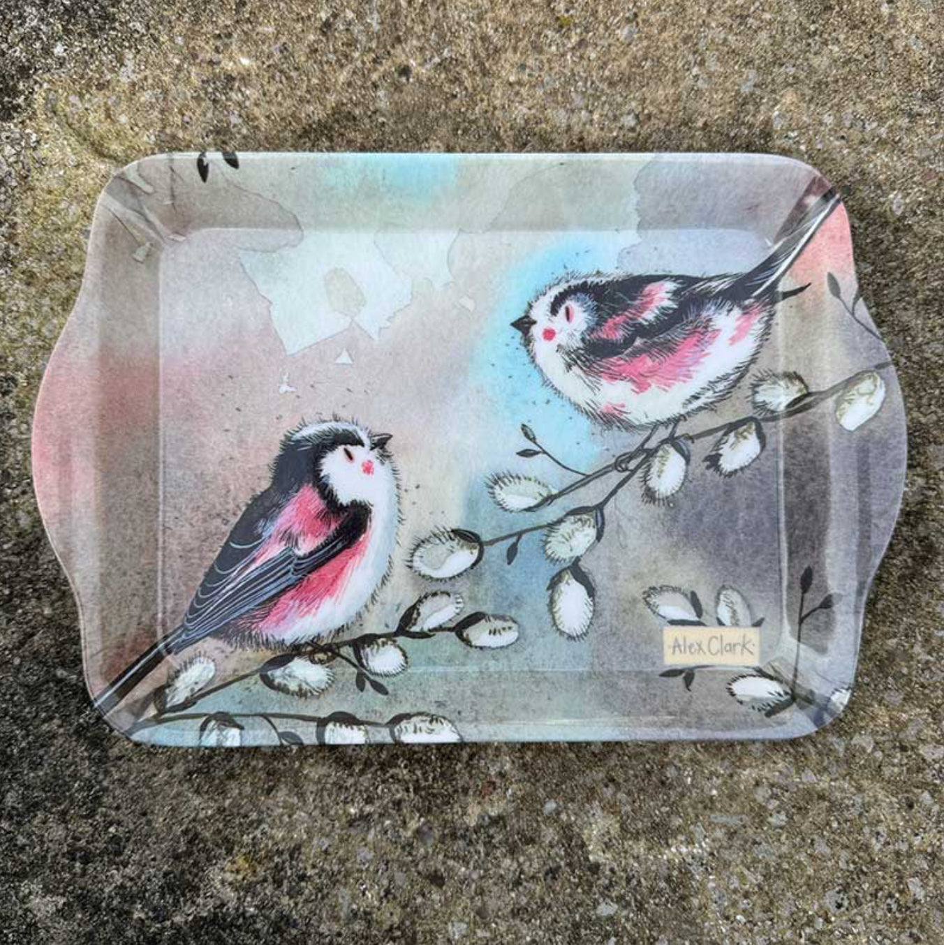 Long Tailed Tit Bird Small Tray