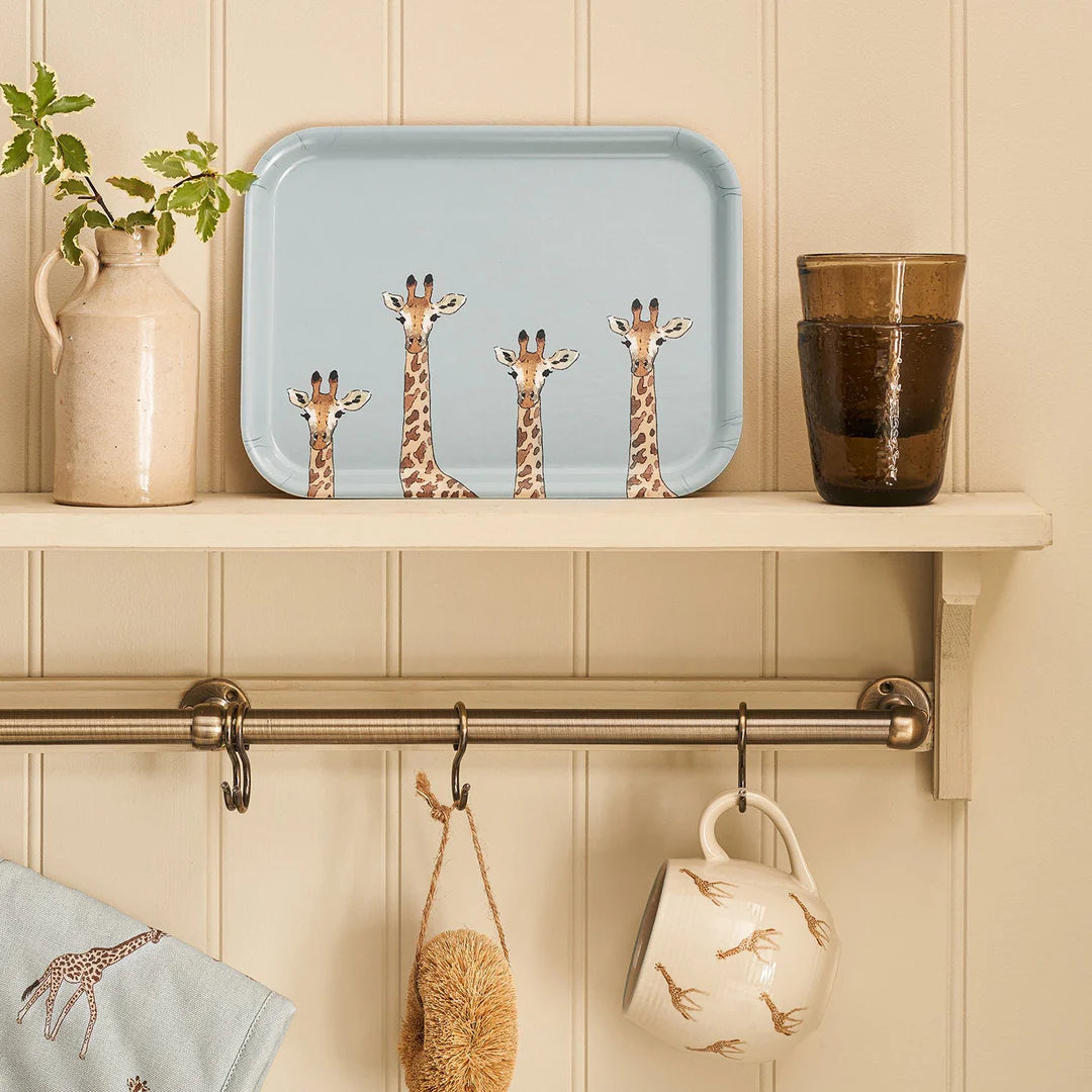 Giraffe Printed Tray Small Sophie Allport