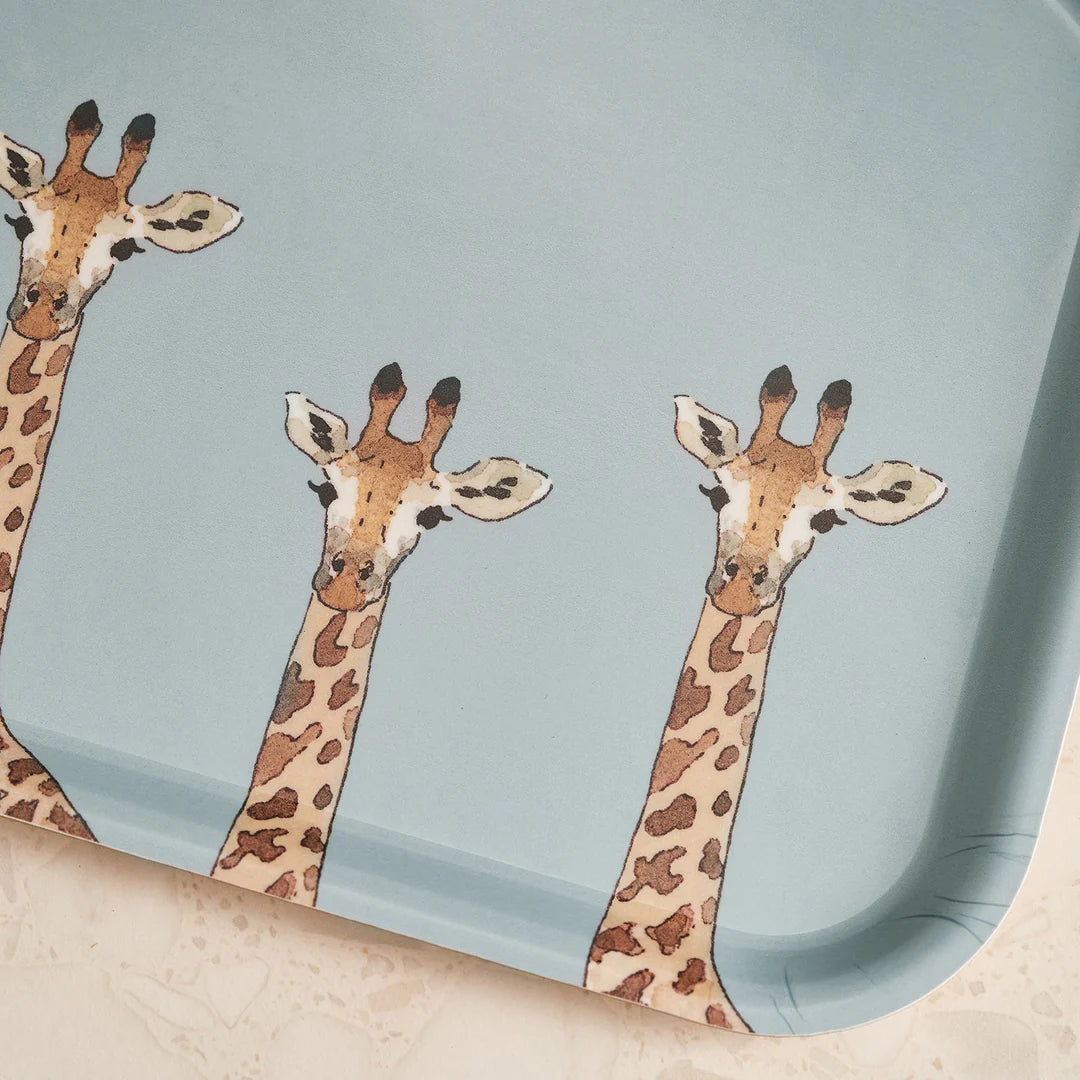Giraffe Printed Tray Small Sophie Allport