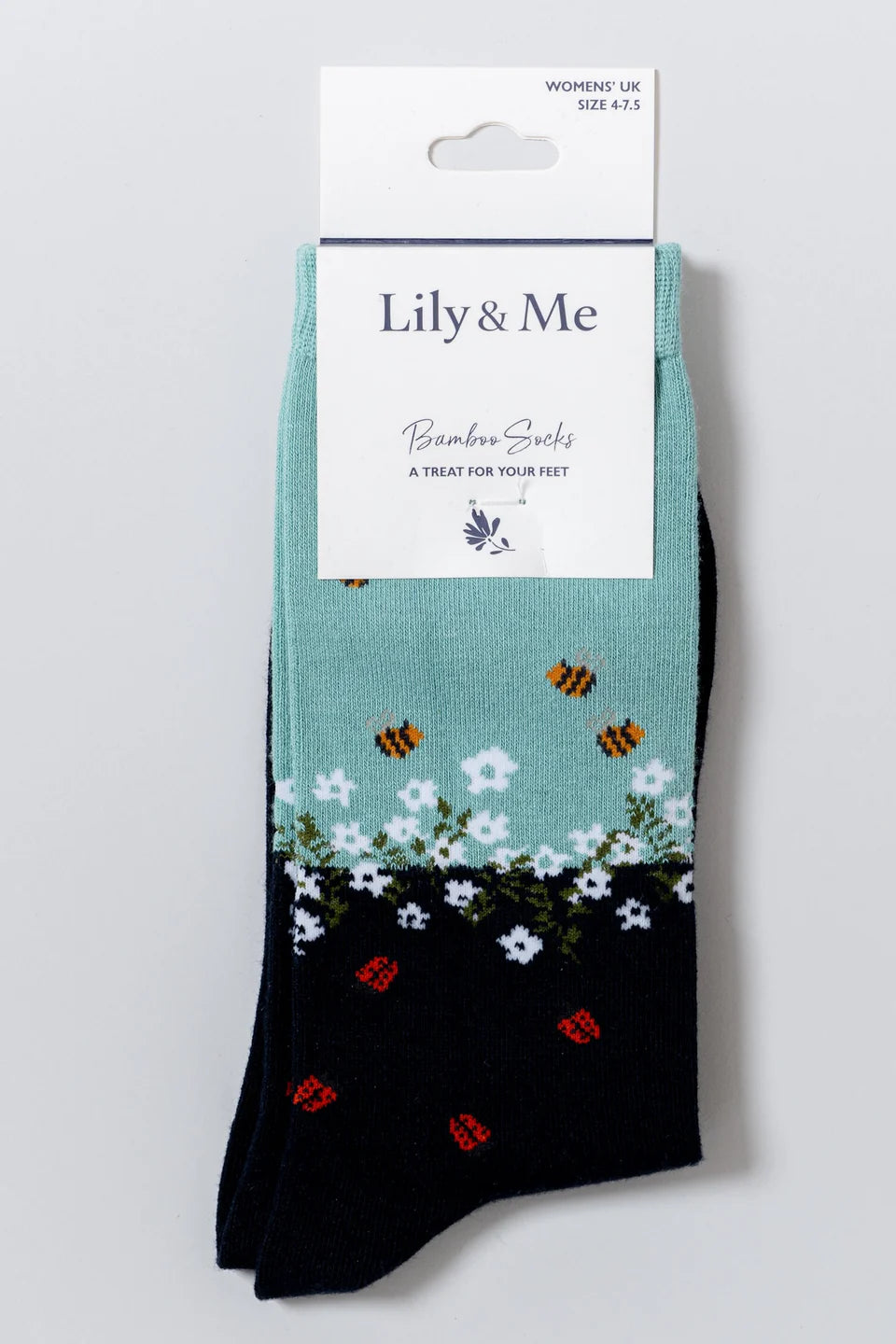 HEDGEROW SOCKS AND BUMBLE BEE KEYRING GIFTBOX