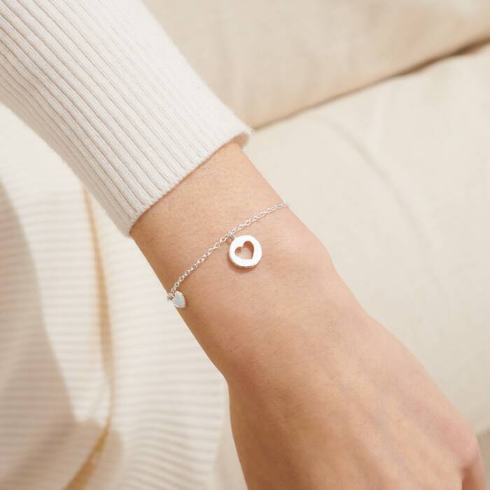 Style Stories Pavé Edge Heart Bracelet