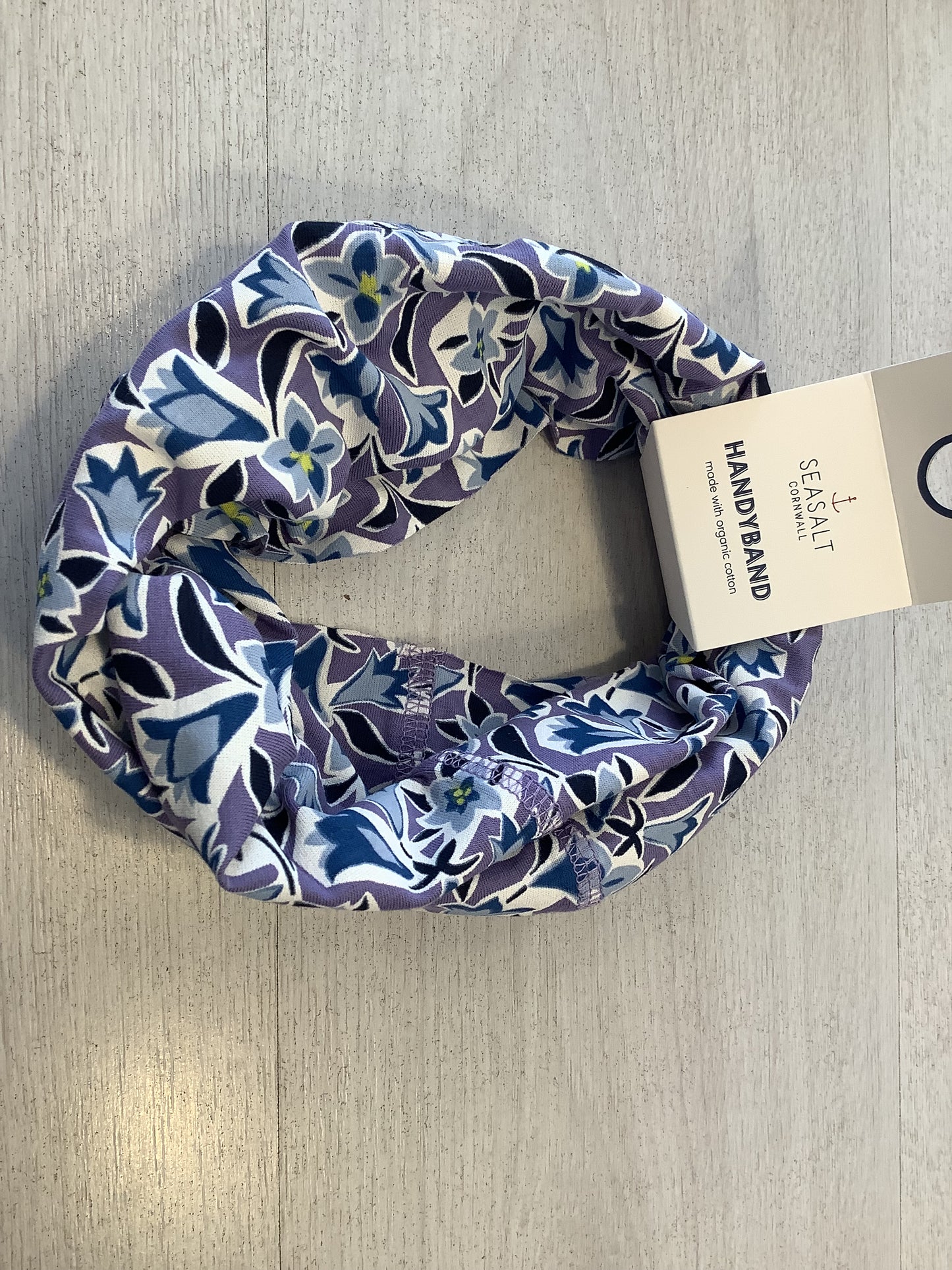 Seasalt Handyband Paper Bellflower Bilberry Organic Cotton
