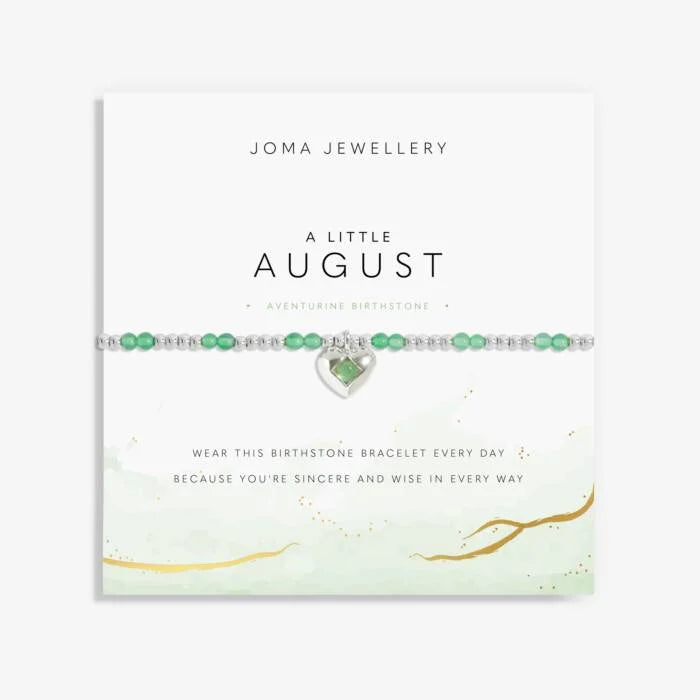 August ' Birthstone A Little Bracelet