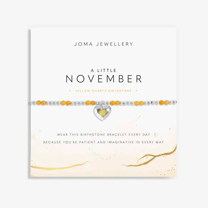 November ' Birthstone A Little Bracelet