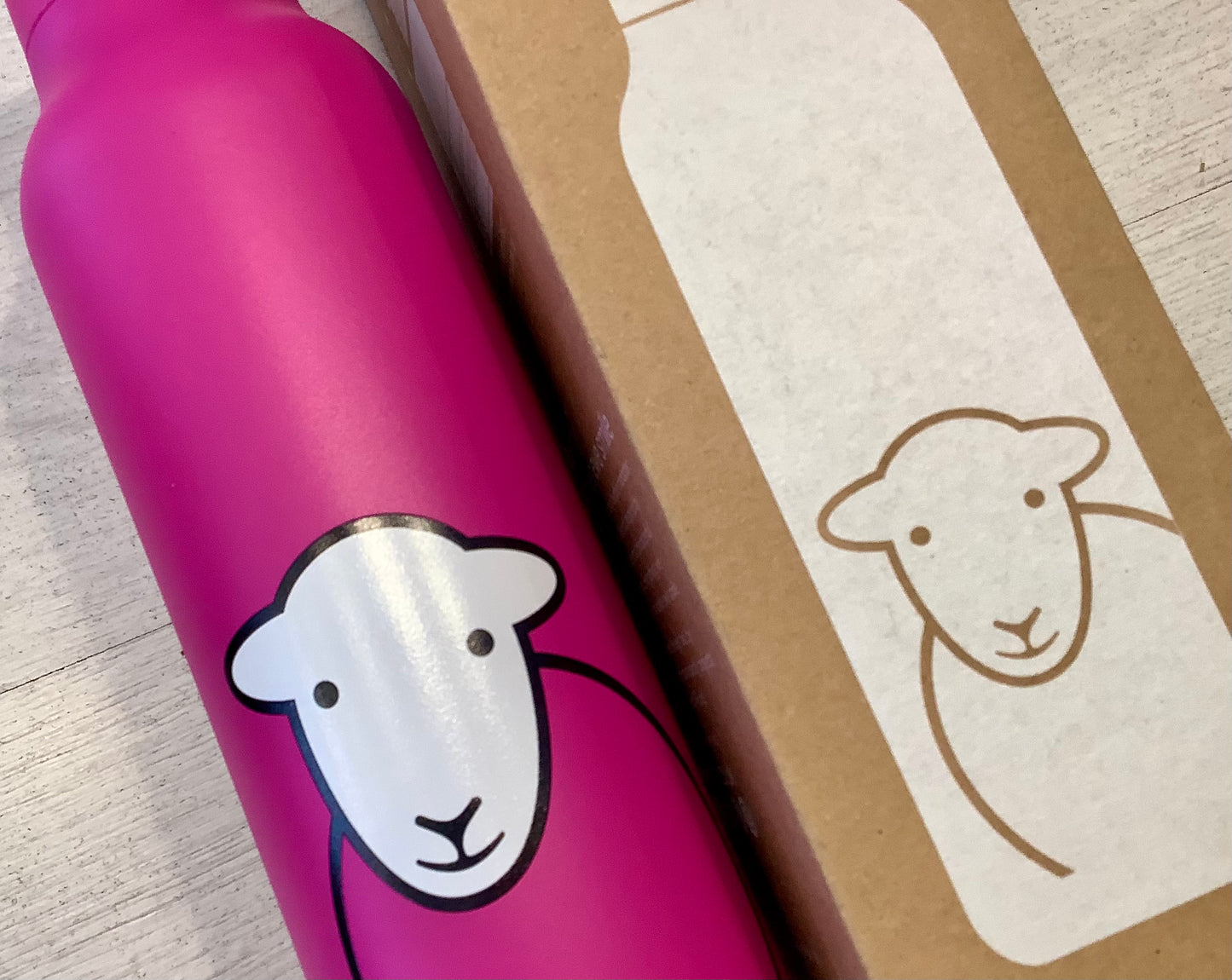 Pink Travel Flask