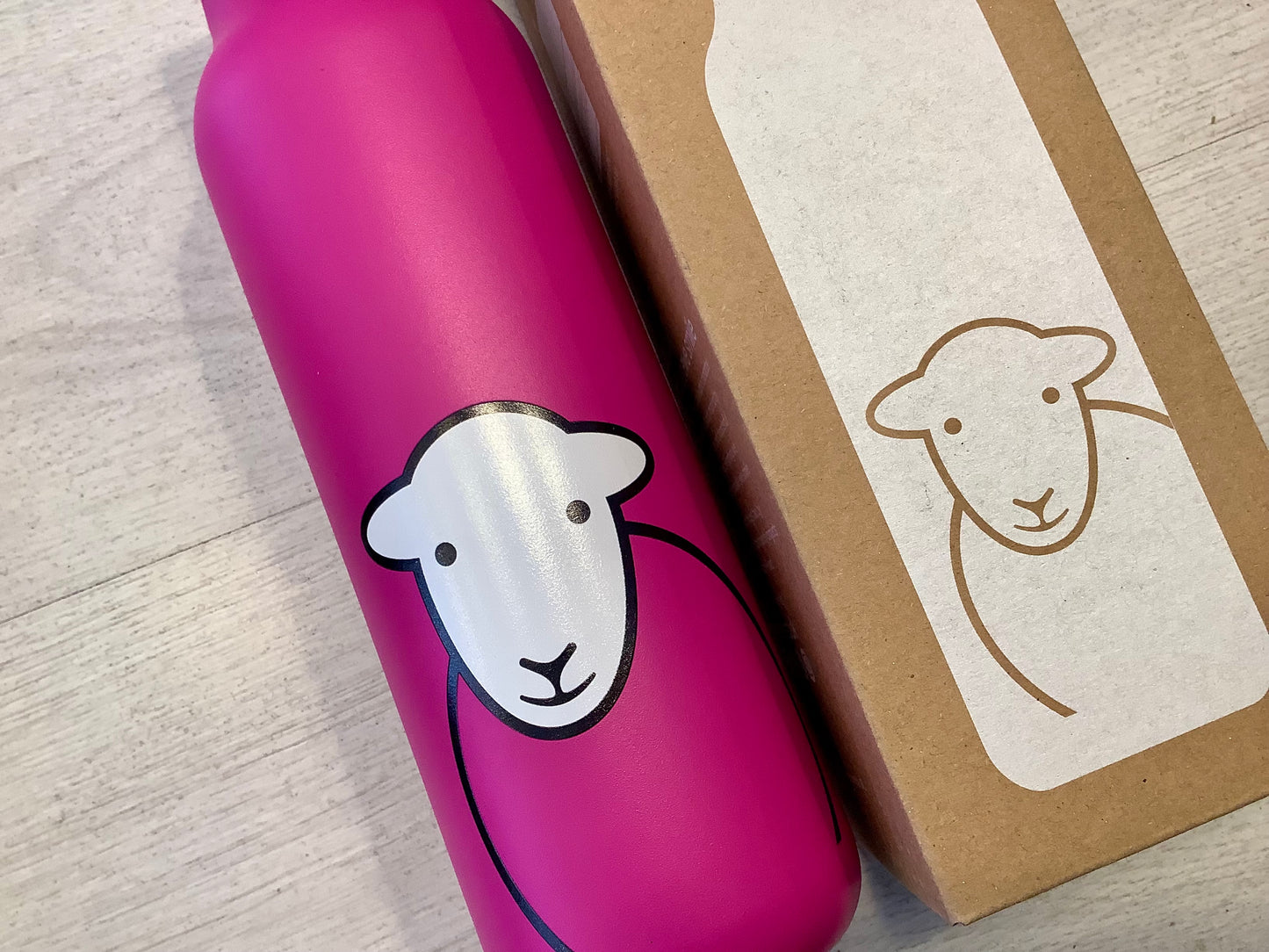 Pink Travel Flask