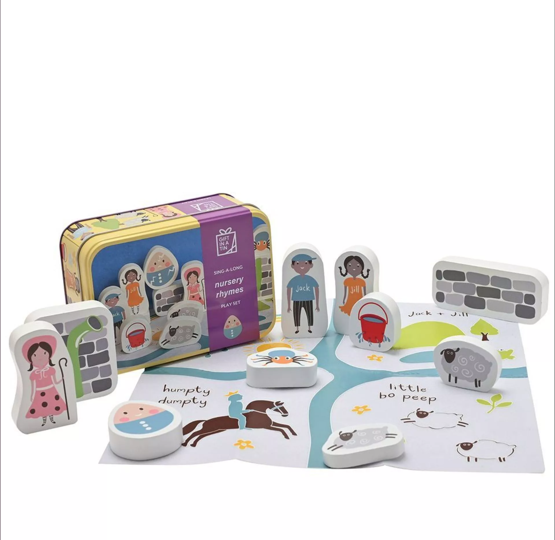 Sing-along Nursery Rhymes Gift in a Tin by Apples To Pears