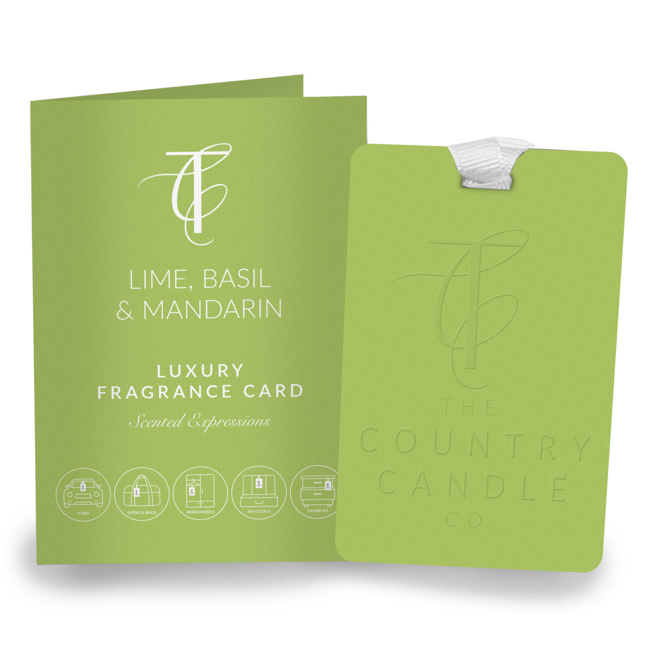 Lime, Basil & Mandarin Scented Expression Fragrance Card