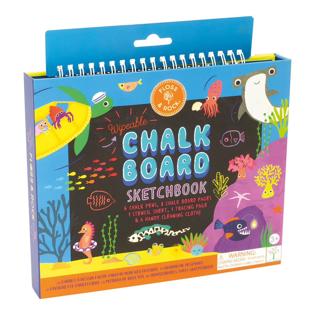 Chalkboard Sketchbook - Ocean Adventures